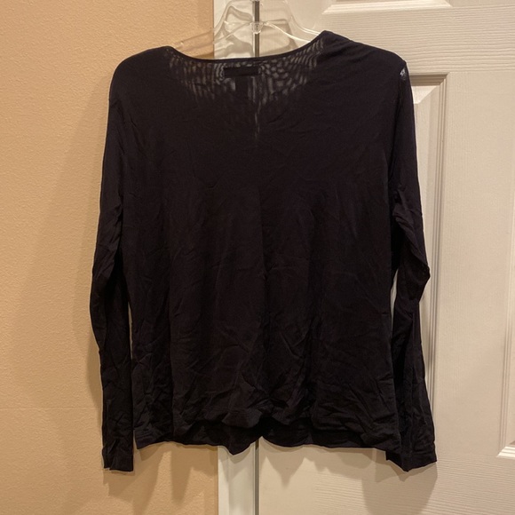 i.e. WOMAN v-neck long-sleeved top - Picture 2 of 4